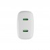 Puro 69879 Мрежово зарядно "Mini Pro" GaN 2x USB-C, PD70W, бял Puro 69879 Мрежово зарядно "Mini Pro" GaN 2x USB-C, PD70W, бял