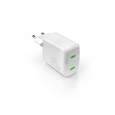 Puro 40892 Мрежово зарядно "Mini Pro" GaN 1x USB-C, PD35W,бял