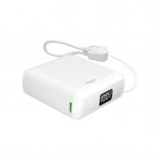 Puro 28682 Преносима батерия POWER CUBE 10 000mAh, USB-C+A, PD20W, LCD