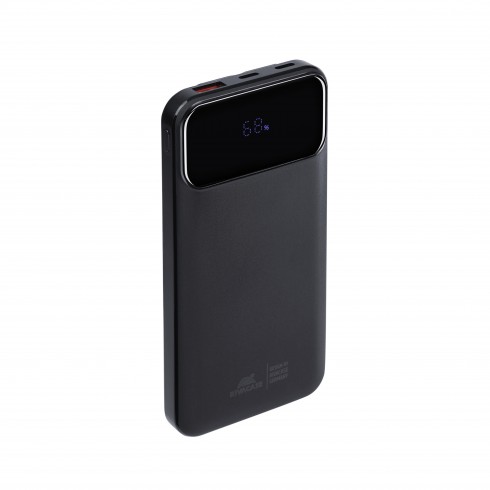 Преносима батерия RIVACASE VA2211 10000 mAh QC/PD 22,5W, с 3 вградени кабела, черна Преносима батерия RIVACASE VA2211 10000 mAh QC/PD 22,5W, с 3 вградени кабела, черна