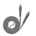 Кабел Type-C/Type-C, 1.2 метра, сив PS6105GR12 Кабел Type-C/Type-C, 1.2 метра, сив PS6105GR12