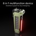 SBS 26268 6 в 1 Инструмент за безопасност с функция PowerBank със соларно зареждане и SOS сигнализаци