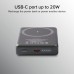 Преносима батерия SlimMag SBS 81536, 10 000mAh, безжична MagSafe, 15W, USB-C PD20W, алуминиева Преносима батерия SlimMag SBS 81536, 10 000mAh, безжична MagSafe, 15W, USB-C PD20W, алуминиева