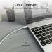 Кабел SBS 91009, USB-C Splitter-Y 60W, с оплетка, 1,5 м, бял