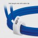 Kабел SBS 47792 с текстилна оплетка, USB-C-C 2.0, PD60W, 1,5 м, син
