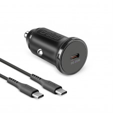 Зарядно за автомобил комплект SBS 34709 PD 25W  + USB-C USB-C кабел