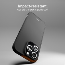 Калъф D3O Full Active SBS 82724, за iPhone 16 Pro Черен