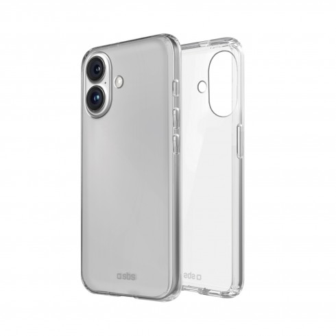 Калъф SBS 82519, Skinny, за iPhone 16, прозрачен