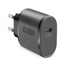 Мрежово зарядно SBS 39377 PD 25W,  USB-C