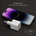Мрежово зарядно SBS 44609 PD20W GaN, 1xUSB-C , бяло Мрежово зарядно SBS 44609 PD20W GaN, 1xUSB-C , бяло