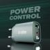 Мрежово зарядно SBS 81505 PD30W GaN, 1xUSB-C PD30W + 1xUSB-A AFC 18W + LCD екран, светло синьо Мрежово зарядно SBS 81505 PD30W GaN, 1xUSB-C PD30W + 1xUSB-A AFC 18W + LCD екран, светло синьо