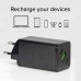 Мрежово зарядно GaN 65W SBS 43893 1xType-C 65W Ultra Fast PD + 1x Type-C 45W Ultra Fast PD + 1xUSB AFC 36W Мрежово зарядно GaN 65W SBS 43893 1xType-C 65W Ultra Fast PD + 1x Type-C 45W Ultra Fast PD + 1xUSB AFC 36W