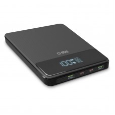 Преносима батерия SBS 64669 slim 2x USB-А+ 2x USB-C, 100W