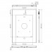 Vogel`s PTS 1213 заключваща се кутия за iPad (2018), iPad Air 1, 2 и iPad Pro 9.7