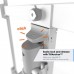 Vogel's TVM 3443W COMFORT Стойка за TV 32-65", с две рамена