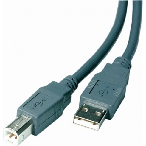 Vivanco 22227 Свързаващ USB кабел за принтер, 3 м Vivanco 22227 Свързаващ USB кабел за принтер, 3 м
