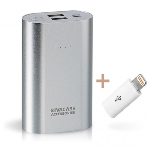 RIVACASE VA1010 Универсална акумулаторна батерия 10 000 mAh RIVACASE VA1010 Универсална акумулаторна батерия 10 000 mAh
