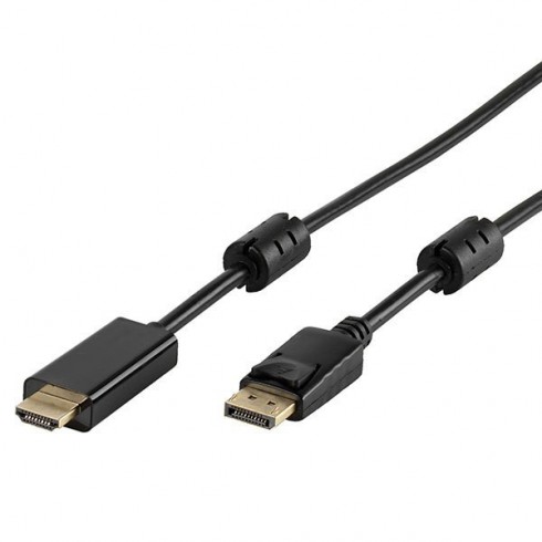 Vivanco 45343 Кабел DisplayPort - HDMI 1.8 m Vivanco 45343 Кабел DisplayPort - HDMI 1.8 m