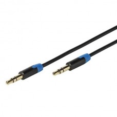 Vivanco 41904 Аудио кабел 3.5mm plug - 3.5mm plug, 1.2m, gold, 2 colour plug