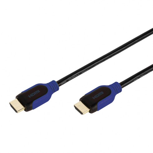 Vivanco 42964 Кабел HIGH SPEED HDMI Ethernet, син, 5m Vivanco 42964 Кабел HIGH SPEED HDMI Ethernet, син, 5m
