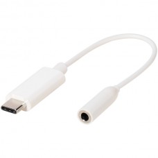 Vivanco 45389 USB Type-C аудио адаптер, бял 