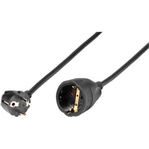 Vivanco 61157 Schuko удължител, черен 10м Vivanco 61157 Schuko удължител, черен 10м