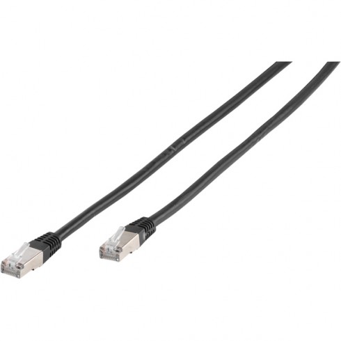 Vivanco 45317 Мрежов кабел Cat6, черен 5м, RJ45 Vivanco 45317 Мрежов кабел Cat6, черен 5м, RJ45
