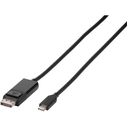 Vivanco 45527 Кабел за видео връзка USB Type-C към DisplayPort, дължина 1.5м Vivanco 45527 Кабел за видео връзка USB Type-C към DisplayPort, дължина 1.5м