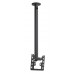 Стойка за таван с въртене и наклон, за екрани до 43", до 30 кг, VESA 200x200, тръба 300 см, черно Стойка за таван с въртене и наклон, за екрани до 43", до 30 кг, VESA 200x200, тръба 300 см, черно