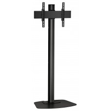 Стойка от земя за екрани до 65“, до 80 кг, VESA 400x400, тръба 180 см, черно